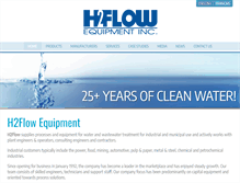 Tablet Screenshot of h2flow.com